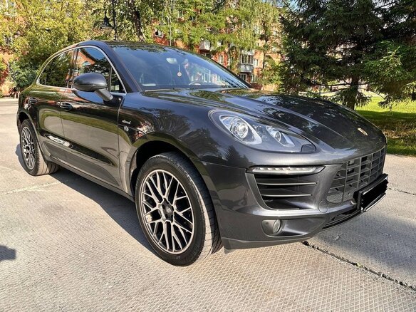 2017 Porsche Macan S Diesel I, серый, 3799555 рублей - вид 12