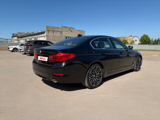 2019 BMW 5 серии 518d VII (G30/G31/G38), чёрный, 4100000 рублей, вид 5