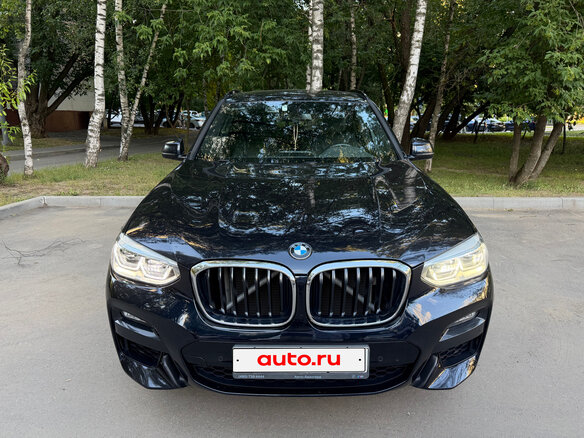 2020 BMW X3 20d xDrive III (G01), чёрный, 5000000 рублей