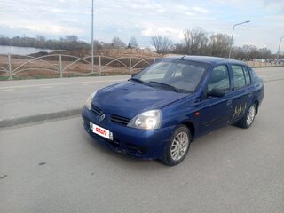 2006 Renault Symbol I Рестайлинг, синий, 250000 рублей, вид 1