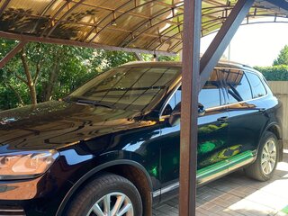 2012 Volkswagen Touareg II, чёрный, 2300000 рублей, вид 4