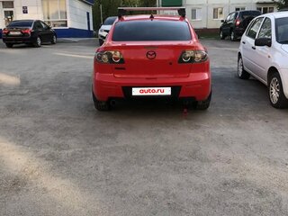 2007 Mazda 3 I (BK) Рестайлинг, красный, 500000 рублей, вид 4