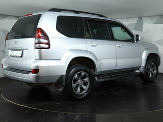 2006 Toyota Land Cruiser Prado 4-speed 120 Series, серебристый, 1542000 рублей, вид 5