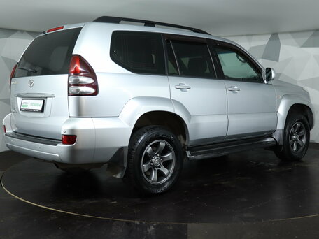 2006 Toyota Land Cruiser Prado 4-speed 120 Series, серебристый, 1542000 рублей, вид 5