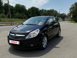 2009 Opel Corsa D, чёрный, 650000 рублей, вид 1