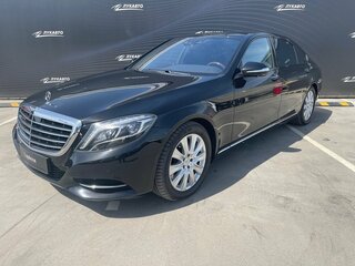 2014 Mercedes-Benz S-Класс 500 Long VI (W222, C217), чёрный, 3100000 рублей, вид 1