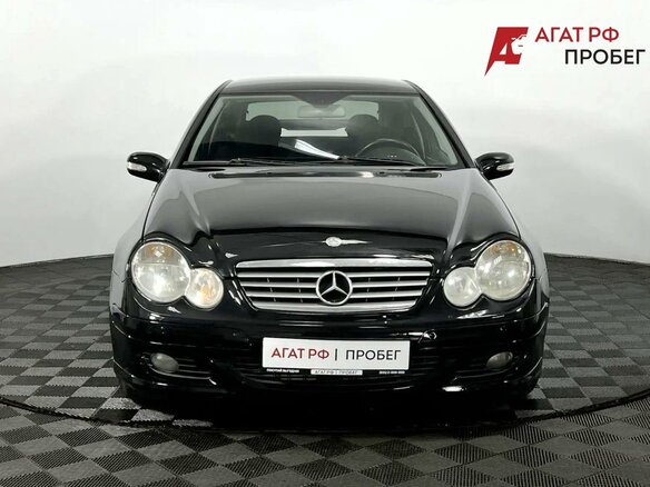 2006 Mercedes-Benz C-Класс 180 II (W203) Рестайлинг, чёрный, 625000 рублей - вид 2