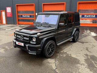 2009 Mercedes-Benz G-Класс 500 II (W463) Рестайлинг 2, чёрный, 4350000 рублей, вид 1
