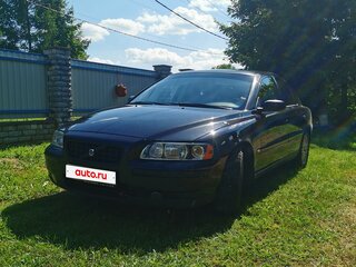 2006 Volvo S60 I Рестайлинг, чёрный, 745000 рублей, вид 2