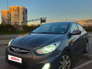 2012 Hyundai Solaris I, серый, 590000 рублей, вид 2
