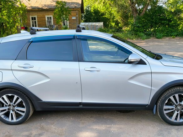 2019 Lada (ВАЗ) Vesta SW Cross I, серебристый, 1249000 рублей - вид 4