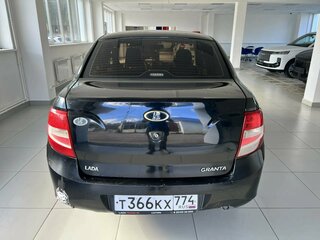 2012 Lada (ВАЗ) Granta I, чёрный, 295000 рублей, вид 5