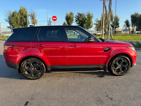 2018 Land Rover Range Rover Sport II Рестайлинг, красный, 5000000 рублей, вид 4