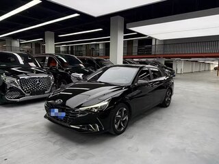 2022 Hyundai Elantra VII (CN7), чёрный, 1500000 рублей, вид 1