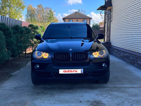 2008 BMW X5 30d II (E70), чёрный, 2000000 рублей - вид 1