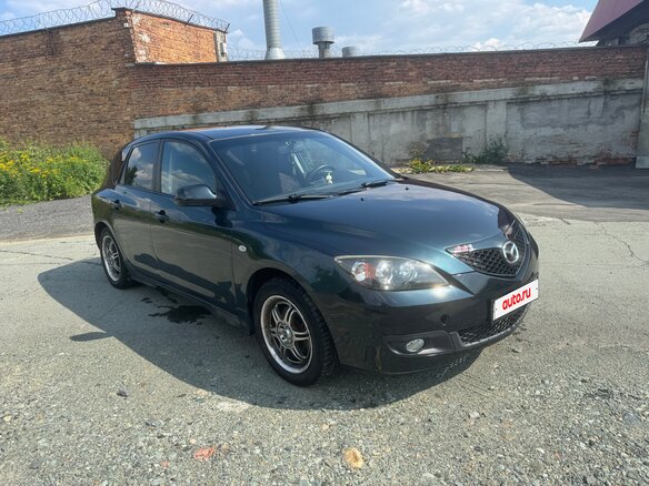 2005 Mazda 3 I (BK), зелёный, 420000 рублей - вид 12