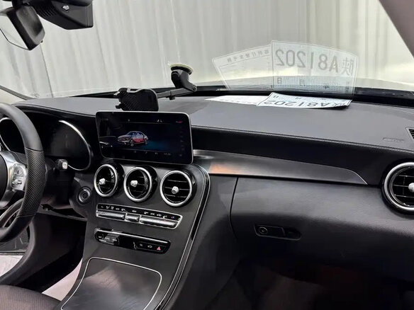 2021 Mercedes-Benz C-Класс 200 L IV (W205) Рестайлинг, чёрный - вид 16