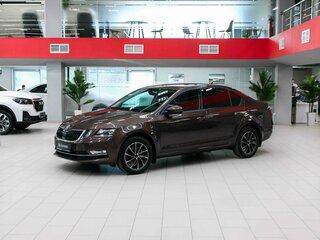 2018 Skoda Octavia III (A7) Рестайлинг, коричневый, 1550000 рублей, вид 1