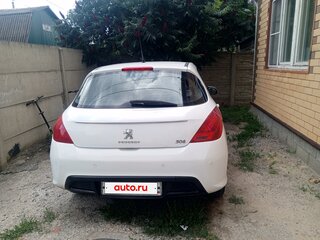 2012 Peugeot 308 I Рестайлинг, белый, 550000 рублей, вид 3