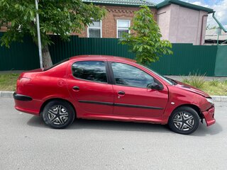 2008 Peugeot 206, красный, 160000 рублей, вид 2
