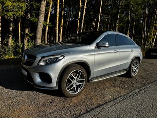 2015 Mercedes-Benz GLE Coupe 400 I (C292), серебристый, 3975000 рублей, вид 1