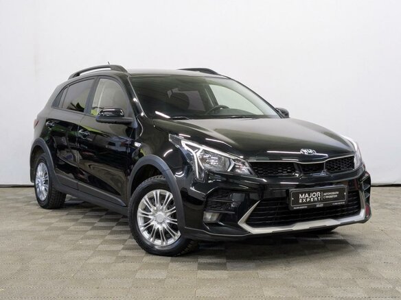 2021 Kia Rio X IV Рестайлинг, чёрный, 1895000 рублей - вид 2