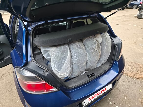 2010 Opel Astra H Рестайлинг, синий, 555000 рублей - вид 15