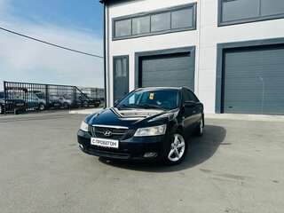 2007 Hyundai Sonata V (NF), чёрный, 929999 рублей, вид 1
