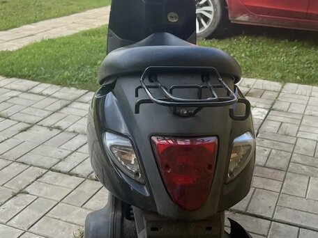 2001 Suzuki Lets 6, чёрный, 85000 рублей, вид 3