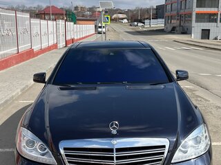 2010 Mercedes-Benz S-Класс 500 Long V (W221) Рестайлинг, синий, 1850000 рублей, вид 1