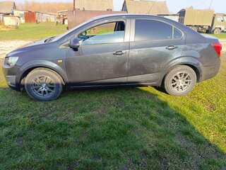 2012 Chevrolet Aveo II, чёрный, 490000 рублей, вид 4