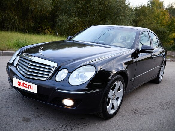 2008 Mercedes-Benz E-Класс 230 III (W211, S211) Рестайлинг, чёрный, 1400000 рублей - вид 12