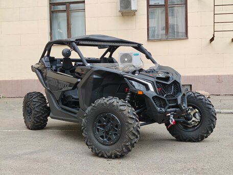 2017 BRP Can-Am Maverick X3 X DS Turbo RR, чёрный, 2990000 рублей, вид 4