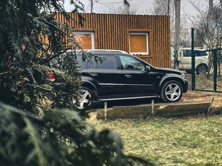 2012 Mercedes-Benz GL-Класс 500 I (X164) Рестайлинг, чёрный, 1850000 рублей, вид 4