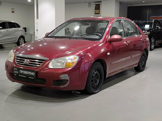 2007 Kia Cerato I Рестайлинг, красный, 297000 рублей, вид 1