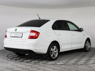 2015 Skoda Rapid I, белый, 999000 рублей, вид 5