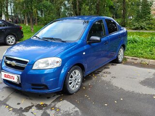 2010 Chevrolet Aveo I Рестайлинг, синий, 330000 рублей, вид 1