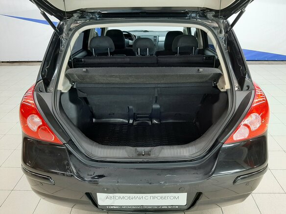 2010 Nissan Tiida I Рестайлинг, чёрный - вид 4