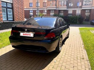 2002 BMW 7 серии 735i IV (E65/E66), чёрный, 710000 рублей, вид 4