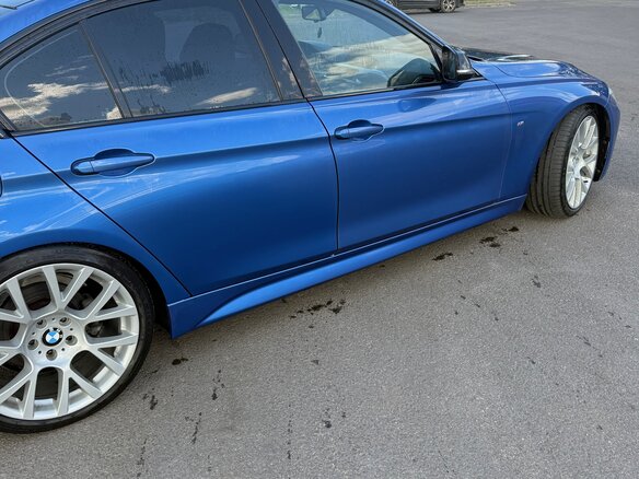 2014 BMW 3 серии 320i xDrive VI (F3x), синий, 1690000 рублей - вид 5