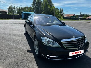 2010 Mercedes-Benz S-Класс 500 V (W221) Рестайлинг, чёрный, 2700000 рублей, вид 2