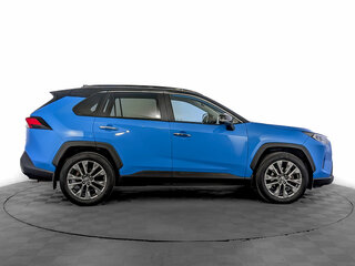 2019 Toyota RAV4 V (XA50), голубой, 3190000 рублей, вид 4