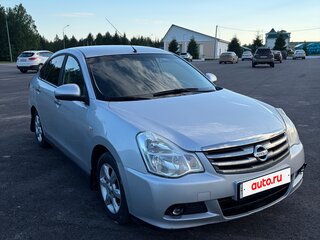 2013 Nissan Almera III (G15), серебристый, 420000 рублей, вид 3