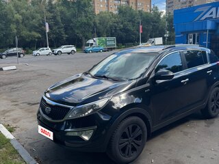 2012 Kia Sportage III, чёрный, 1100000 рублей, вид 1