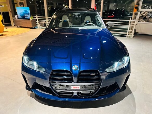2026 BMW M3 Competition Package VI (G80) Рестайлинг, синий - вид 2