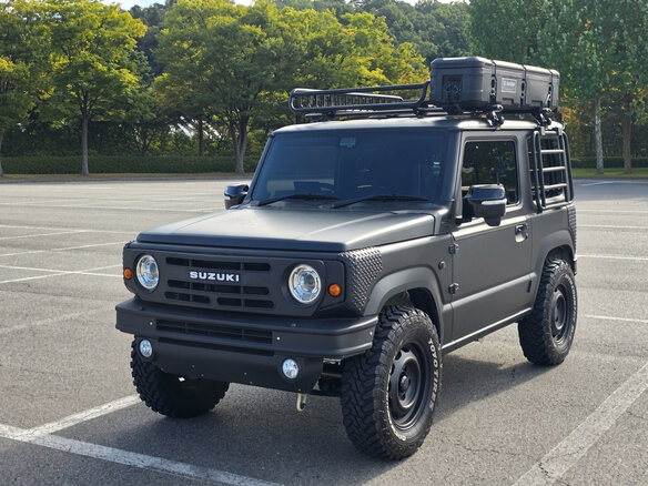 2022 Suzuki Jimny Kei car IV, чёрный, 1290000 рублей