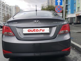 2014 Hyundai Solaris I Рестайлинг, серый, 870000 рублей, вид 4