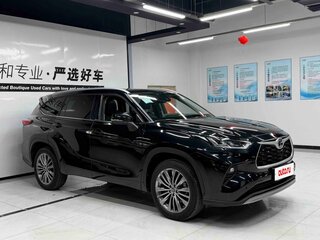 2024 Toyota Highlander IV (XU70), чёрный, 5284355 рублей, вид 3
