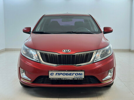 2013 Kia Rio 4-speed III, красный, 910000 рублей, вид 2