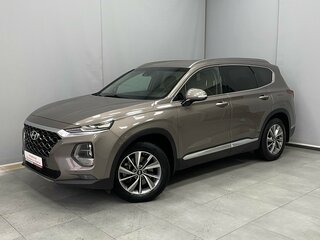 2019 Hyundai Santa Fe IV, бежевый, 2995200 рублей, вид 2